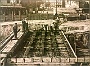 1940, l'allungamento del ponte Scaricatore al Bassanello. In fondo la statale Adriatica. (Fabio Fusar)